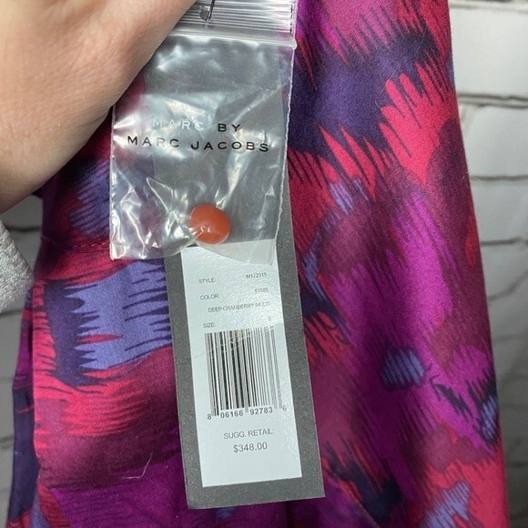 NWT Marc by Marc Jacobs Berry Pan Collar Dress Twee Size 6 - Picture 6 of 7